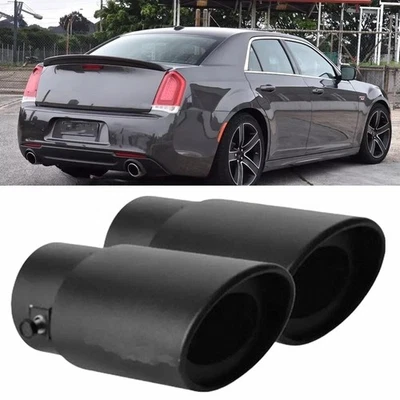 2X For Chrysler Grand Caravan Car Exhaust Pipe Tip Rear Throat Muffler Tailpipe Foto 1 de 4