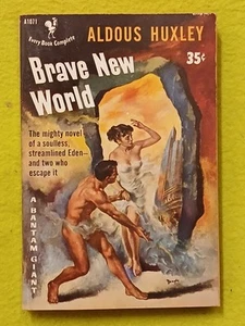 Brave New World by Aldous Huxley (PB, 1952, Bantam) RARE FIRST PRINTING VHTF - Picture 1 of 15