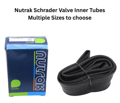 Nutrak Schläuche Schrader Ventil mehrere zur Auswahl 27,5", 20", 16" -H