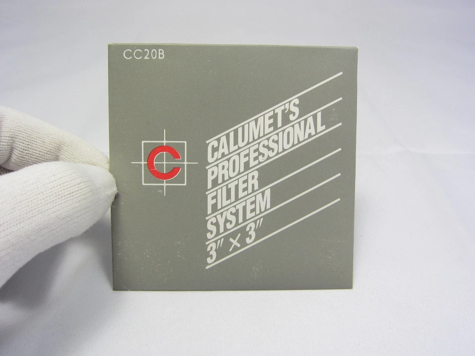 Used CALUMET CC20B 3X3" PROFESSIONAL Lens Filter Made In England 6413004 - Image 1 of 1