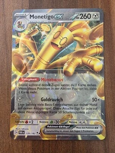 Pokemon 139/182 Monetigo ex Holo Paradoxrift NM DE - Bild 1 von 1