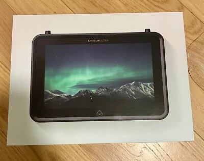 Open Box- Atomos Shogun Ultra 7-Inch HDR Monitor-Recorder 8K Raw w/ power supply - Image 1 of 4