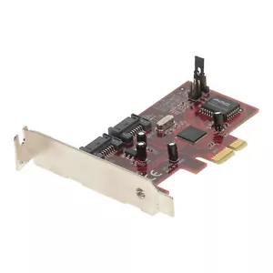 Contrôleur Addonics Ad2Sa3Gpx1 SATA II RAID PCI-E Bas Profil 2x SATA II Raid5/JB - Picture 1 of 3