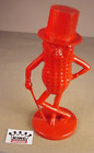 Vintage Planters Mr Peanut Coin Bank Hard Plastic 85 Red Complete Usa