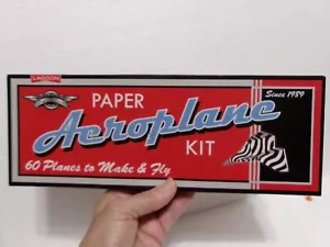 KIT 60 aviones LAGOON PAPER para hacer y volar aviones - Imagen 1 de 5