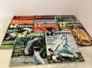 1975 Karate Illustrated Magazine Vintage Lot of 11 - Ships Fast - Please Read - Picture 1 of 16
