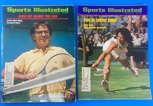 1973 Sports Illustrated  Billy Jean King B. Riggs Lot of (2) Battle of the Sexes