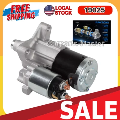 Starter 19025 For 2007-2010 Chrysler 300 Dodge Charger 2009-2010 Challenger 3.5L Foto 1 de 4