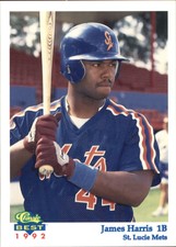 1992 St. Lucie Mets Classic/Best #6 James Harris