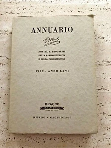 Annuario Merck novità e progressi della farmacoterapia e farmaceutica 1952 - Foto 1 di 1