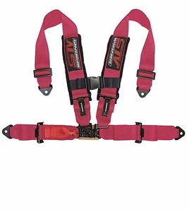 PINK Racing 4 Point 3'' Safety Belt Harness Polaris UTV RZR XP 1000 900 800 - Bild 1 von 11