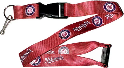 Washington Nationals Lanyard Keychain Key Chain MLB New Cover
