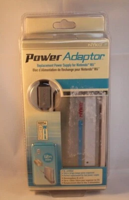 New Sealed NYKO Replacement Power Supply Adaptor for Nintendo Wii #87020-A50 - Image 1 of 4