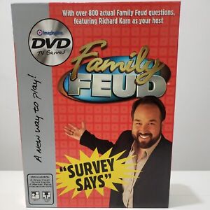 Family Feud DVD TV Game Ages 13+ Family FUN Survey Says!!!