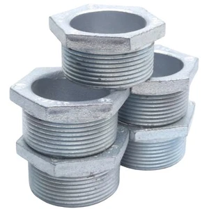 Lot of 5 O-Z/Gedney 7-150 Type 7 Bushed Conduit Chase Nipple, Size 1-1/2" IMC - Picture 1 of 4