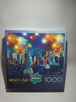 Buffalo Games " Manhattan Celebration" FULL SIZE Puzzle 1000 Pieces - Image 1 of 2