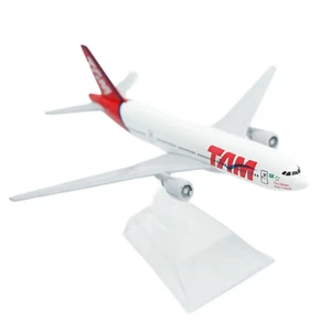 1:400 Brazil TAM 777 Airplane Model Alloy Aircraft Plane Souvenir Decoration - Picture 1 of 9