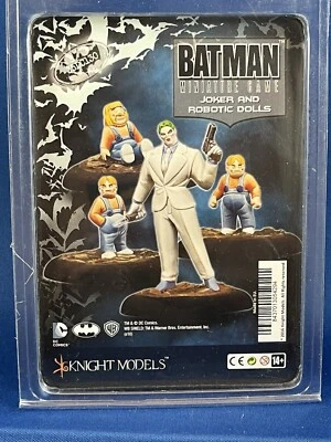 Knight Models Batman Miniature Game: Joker and Robotic Dolls.  (NIB) - Image 1 of 2