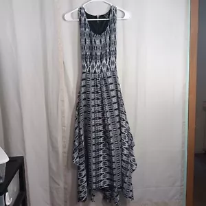 Abito donna Diva Collection taglia media senza maniche maxi fondo asimmetrico E21 - Foto 1 di 14