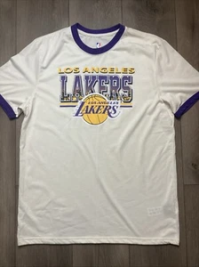 LA Lakers Herren T-Shirt Crew Cut Gr. L Neu mit Etikett NBA - Bild 1 von 5