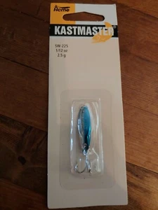 Acme Kastmaster Spoon 1/12 oz 2.5 g Chrome Neon Blue - Picture 1 of 2
