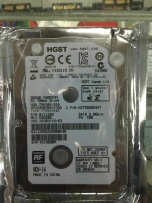 7MM  Z5K500 500GB SATA 2.5"  Internal Hard Drive - Image 1 of 2