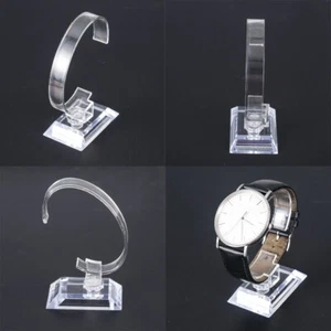 Uhrenständer Uhrenaufsteller Uhrenhalter Uhrendisplay Acryl Aufsteller für Uhr - Picture 1 of 9