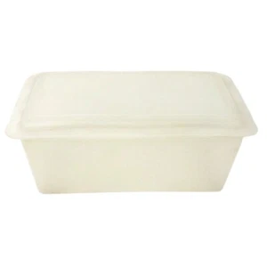 Plato de mantequilla vintage Tupperware de 2 barras 72-2 cubierta transparente 73-1 1954 - Imagen 1 de 11