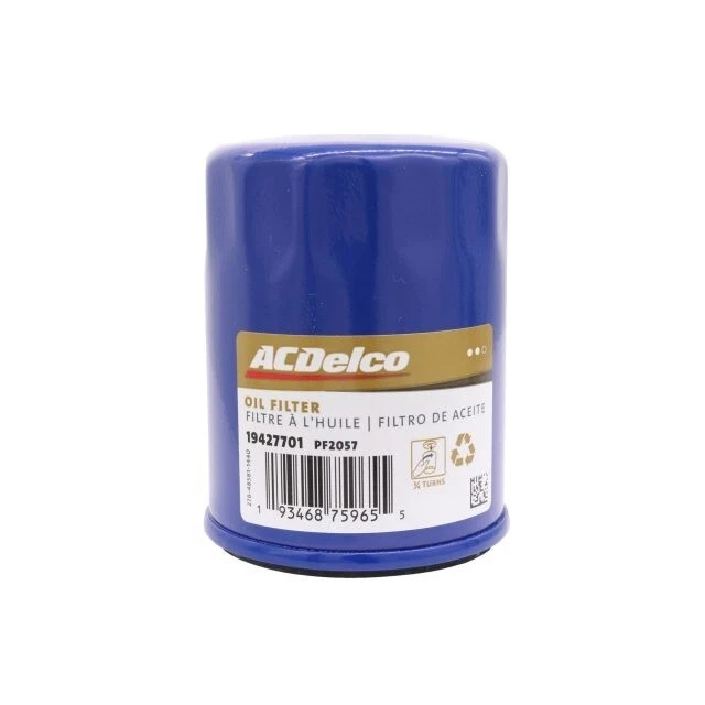 Filtro de aceite de motor profesional equipo original ACDelco Gold PF2057 19427701 Foto 1 de 4