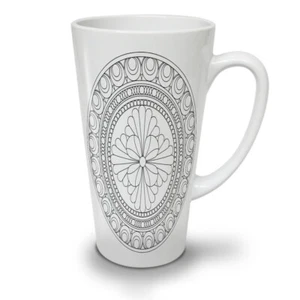 Taza Wellcoda Mandala Fashion Art Latte 12/17 oz - Imagen 1 de 15