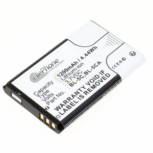 Akumulator litowo-jonowy 3,7 V do Doro 1370 1372 2404 6040 6060 7439 - zastępuje DBO-1000A - Zdjęcie 1 z 1
