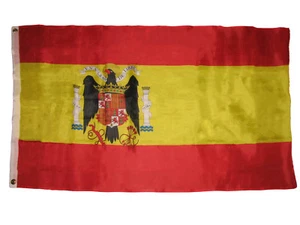 3x5 Franco Flagge Spanien 1938-1945 Super Poly Premium Flagge 3'x5' Indoor Outdoor - Bild 1 von 3