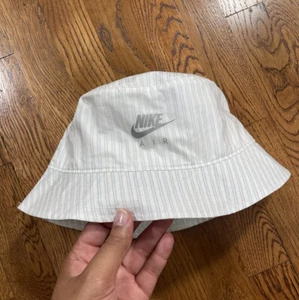 Nike x Kim Jones Bucket Hat White DH8387-100 Mens L/XL Pre Owned - Picture 1 of 12
