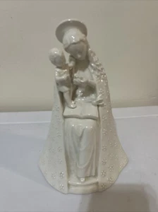 Vintage MJ Hummel Madonna & Kind mit Vogel Porzellan Figur 8 Zoll - Bild 1 von 10