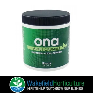  APPLE CRUMBLE ONA BLOCK - ODOUR NEUTRALISER - 170g- SMELL - Picture 1 of 2