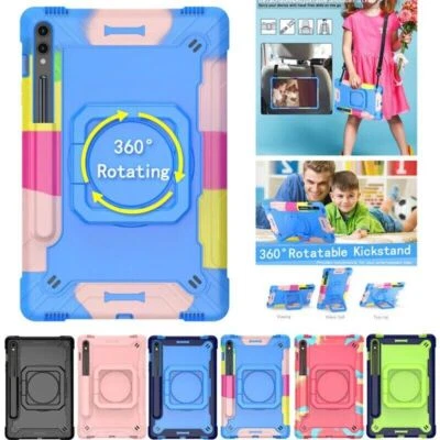 Case Kids Friendly Shockproof Grip Cover For Samsung Galaxy Tab S9 FE+ S9+ 12.4" - Image 1 of 4