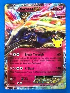 Pokemon Xerneas EX 97/146 Celebrations Classic Collection Ultra Rare Holo NM - Bild 1 von 2