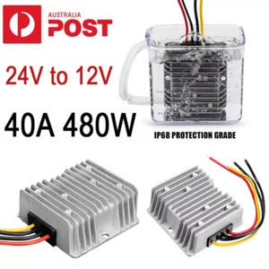 24V to 12V Step Down Converter Voltage Reducer Power Regulator DC DC 40A 480W AU - Picture 1 of 10