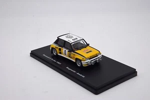 DIE CAST " RENAULT 5 TURBO 1981 RAGNOTTI - ANDRIE' "  SALVAT MEXICO 1/43 - Imagen 1 de 4
