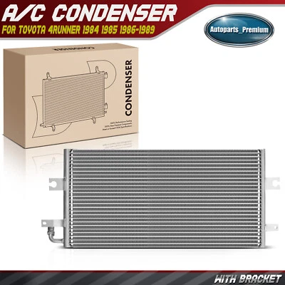 Condensador de aire acondicionado con soporte para Toyota 4Runner 1984 1985 1986 1987 1988 1989 Foto 1 de 4