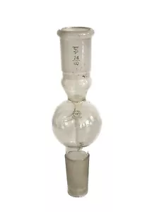 CORNING PYREX Glass 24/40 Joints Kjeldahl Distilling Trap Foam Adapter - Picture 1 of 8