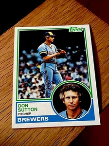 1983 Topps - #145 Don Sutton - Picture 1 of 2