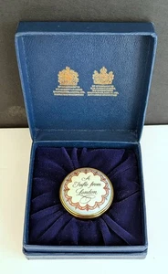 Gorgeous Halcyon Days Bilston Enamel Trifle from London Trinket Box w/ Box - Bild 1 von 8