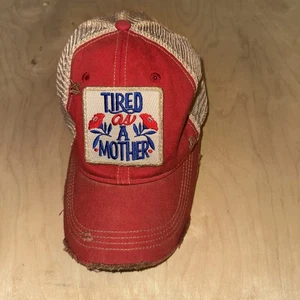 Tired As A Mother Trucker Baseball Cap - Bild 1 von 5