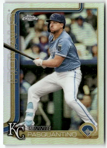 2025 Topps Chrome MLB No. 165 Vinnie Pasquantino Refractor - Bild 1 von 2