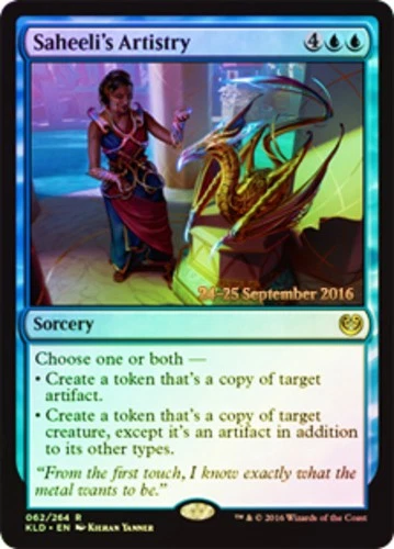 Saheeli's Artistry - Foil - Prerelease Promo - Prerelease Cards #062/264 MTG Mag - Image 1 of 1