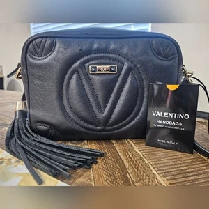 Valentino by Mario Valentino Mia Signature Leather Crossbody - Picture 1 of 16