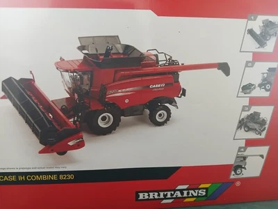 Britains 1:32 Scale Case 1H Combine 8230 In Original Box — 第 1/4 张图片