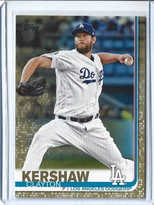 Clayton Kershaw - 2019 Topps Series 1 #10 - Gold Parallel #D/2019 - LA Dodgers - Bild 1 von 2
