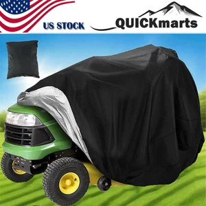 Waterproof Riding Lawn Mower Tractor Cover UV Protector for Outdoor Garden Yard - Picture 1 of 8